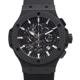 HUBLOT ウブロ ビッグバン コピー 311.QX.1124.RX アエロバン カーボン ブラック クロノグラフETA7750搭載